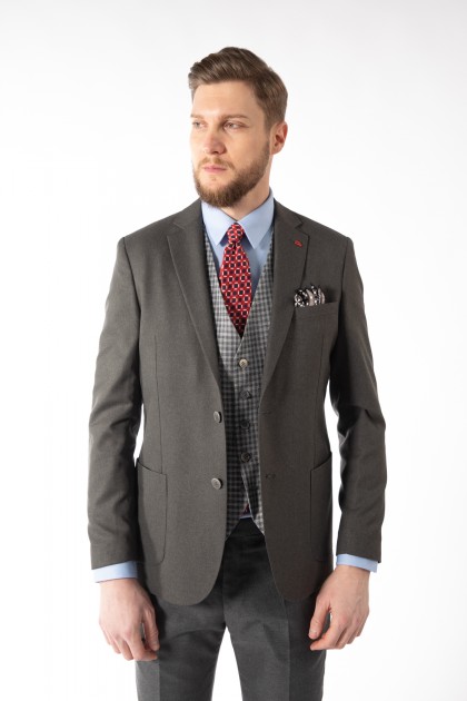 COSTUM ANTRACIT SLIM FIT TWN
