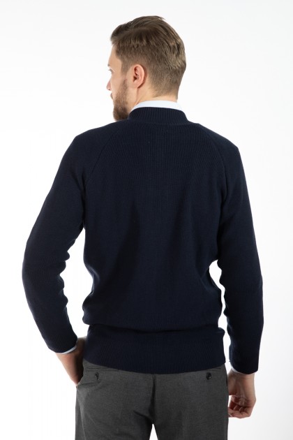 PULOVER BLEUMARIN SLIM FIT TWN